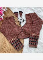 Cotton Multi Colour Casual Wear Printed Readymade Blouse